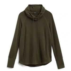 Pink Clover Dark Green Knit Top